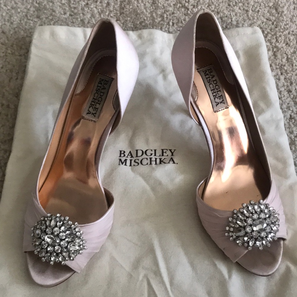 Badgley Mischka Pearson Embellished d'Orsay Pump
